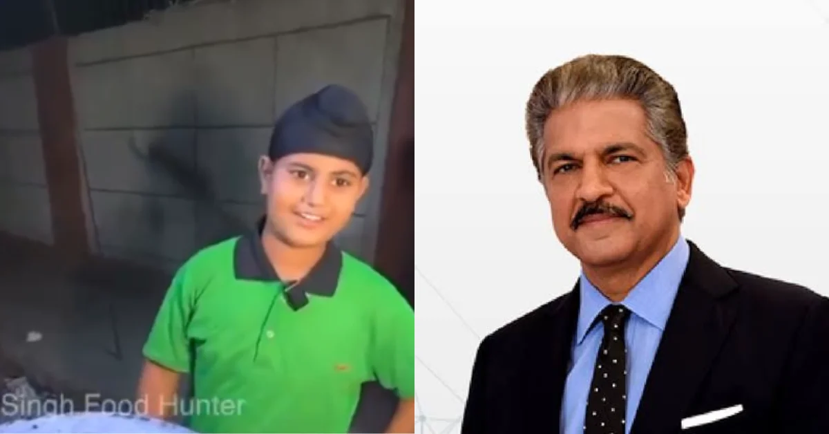 Anand Mahindra Extends Support to Young Delhi Boy Running Father's Stall