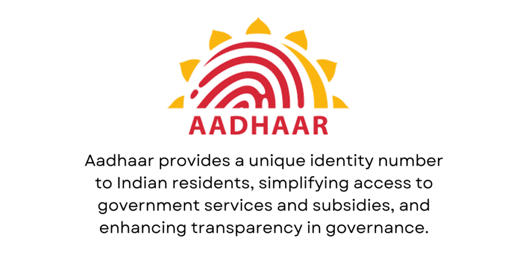 Aadhaar - Top 10 GovTech Startups in India