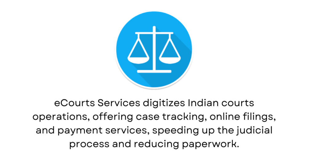 eCourts Services -  Top 10 GovTech Startups in India
