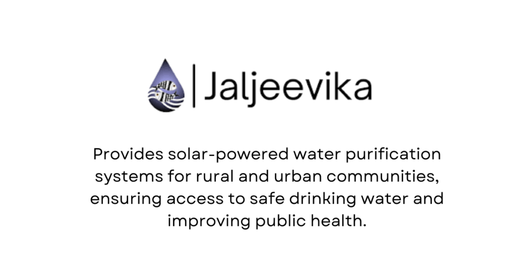 Jaljeevika - Top 10 WaterTech Startups in India