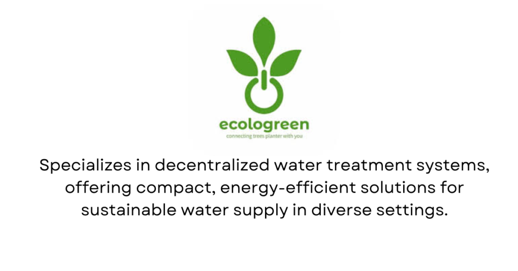  EcoloGreen - Top 10 WaterTech Startups in India