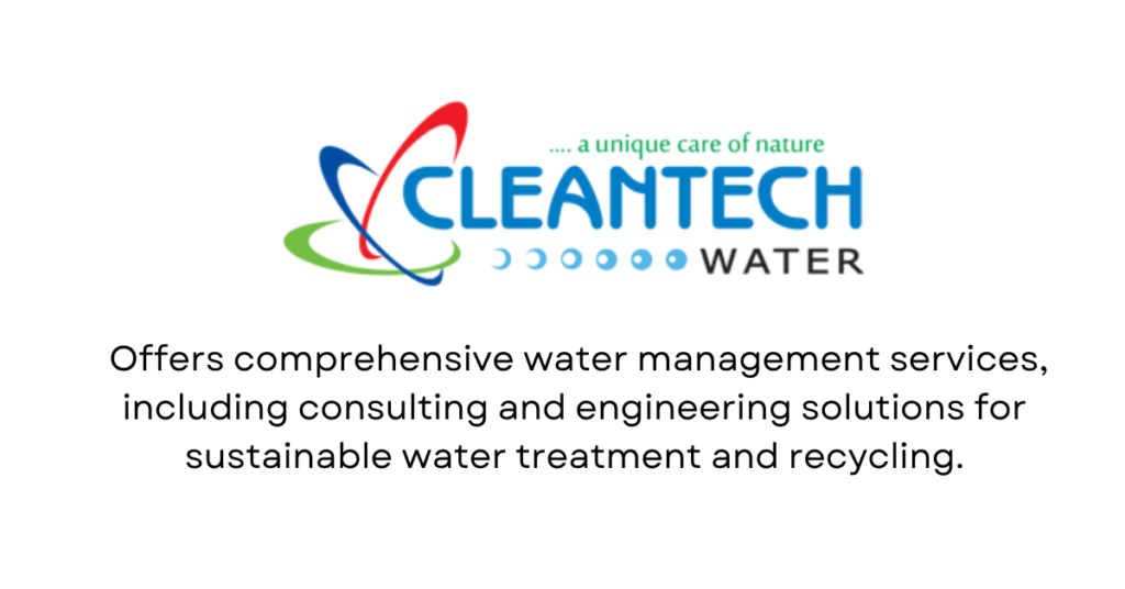 Cleantech Water - Top 10 WaterTech Startups in India