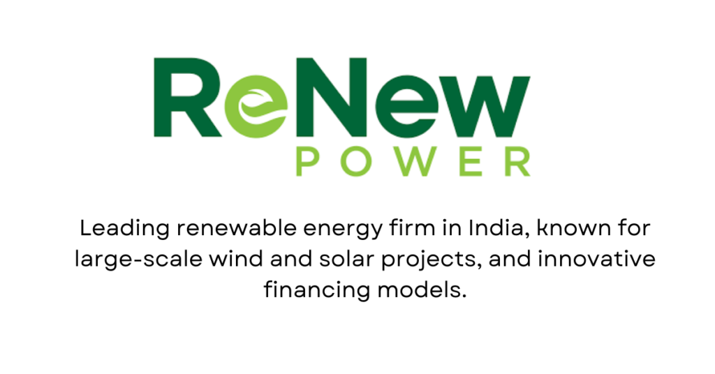 ReNew Power - Top 10 Renewable Energy Startups in India