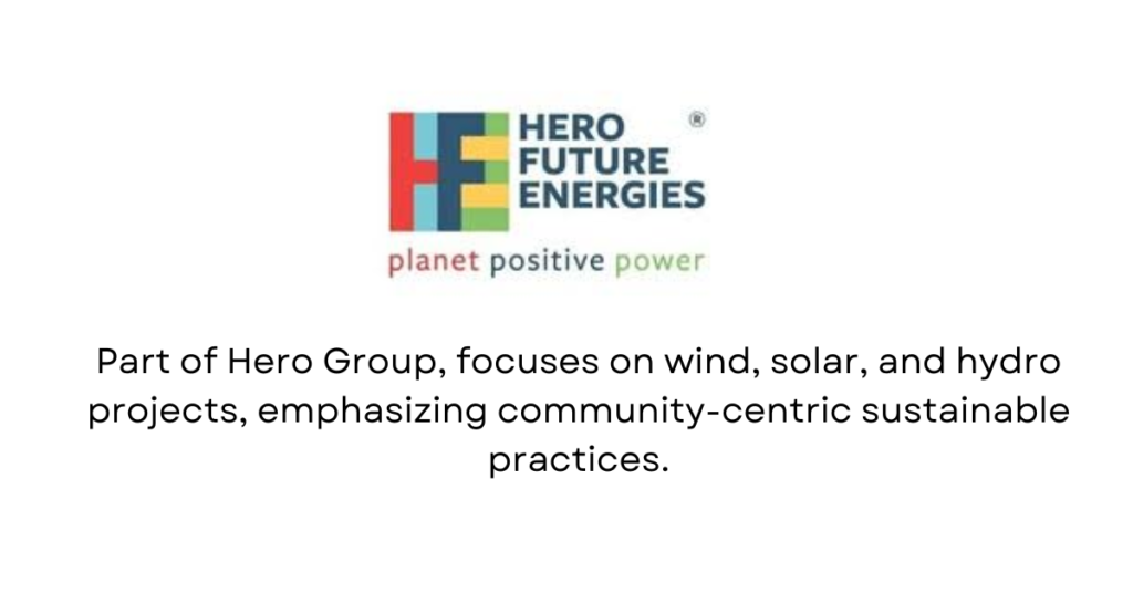 Hero Future Energies - Top 10 Renewable Energy Startups in India