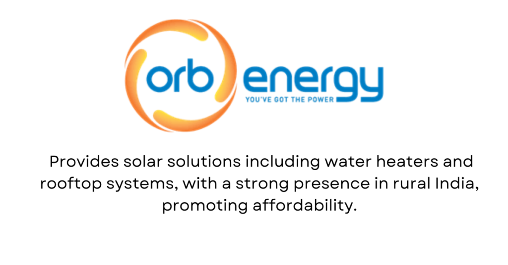Orb Energy - Top 10 Renewable Energy Startups in India