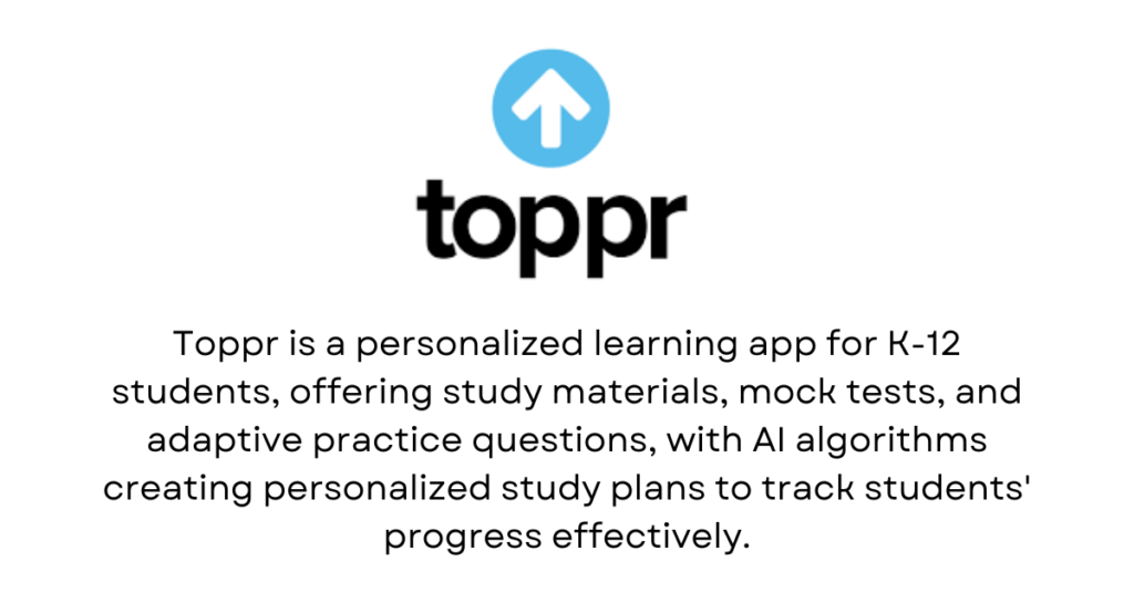 Toppr - Top 10 E-learning Startups in India