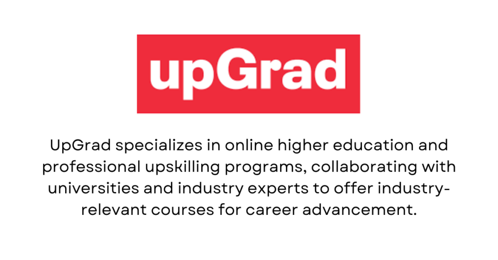 UpGrad - Top 10 E-learning Startups in India