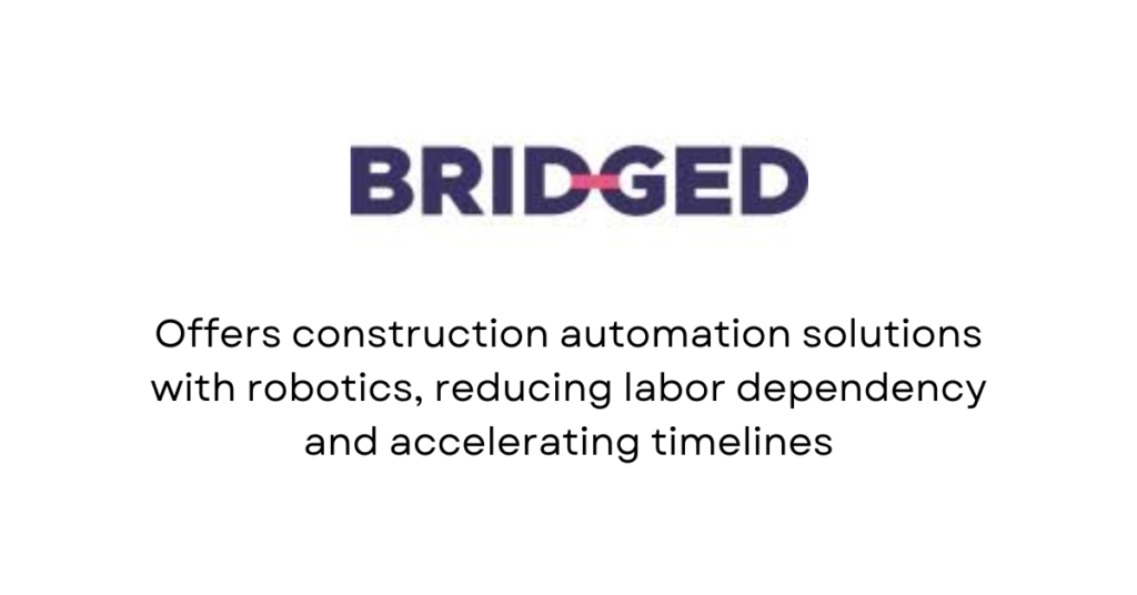 Bridged - Top 10 ConstructionTech Startups in India
