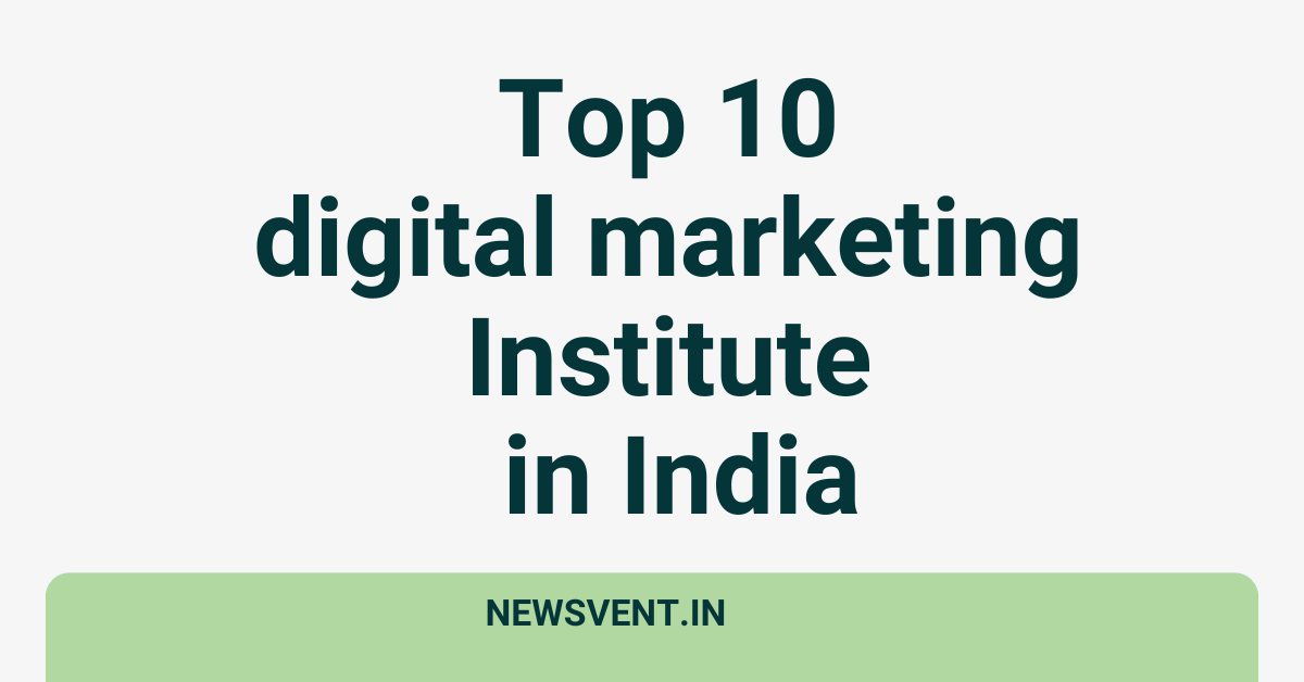 Top 10 digital marketing Institute in India