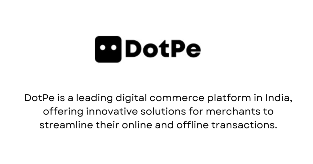 DotPe - Top 10 RetailTech Startups in India
