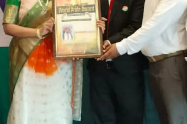 Dr. Thejo kumari Amudala attended as a chief guest cum. Awardee to World Pride Awards on August 15th Independence Day in Delhi