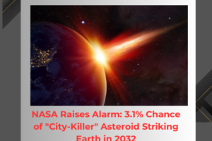 NASA Raises Alarm: 3.1% Chance of "City-Killer" Asteroid Striking Earth in 2032