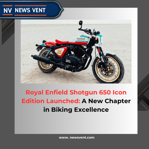 Royal Enfield Shotgun 650 Icon Edition Launched: A New Chapter in Biking Excellence