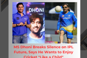 MS Dhoni Breaks Silence on IPL Future, Says He Wants to Enjoy Cricket "Like a Child"