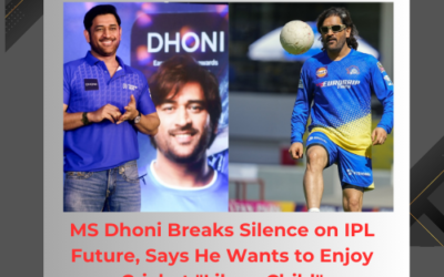 MS Dhoni Breaks Silence on IPL Future, Says He Wants to Enjoy Cricket "Like a Child"