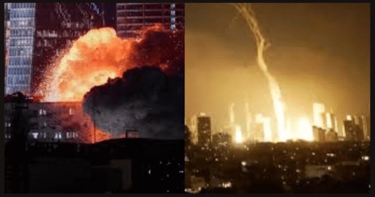 Explosions Over Tel Aviv: Iran’s Missile Attack Challenges Israel’s Defenses
