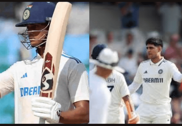 Gill’s Grit, Jaiswal’s Glory: India Dominates England on Day 1 of 1st Test 2025