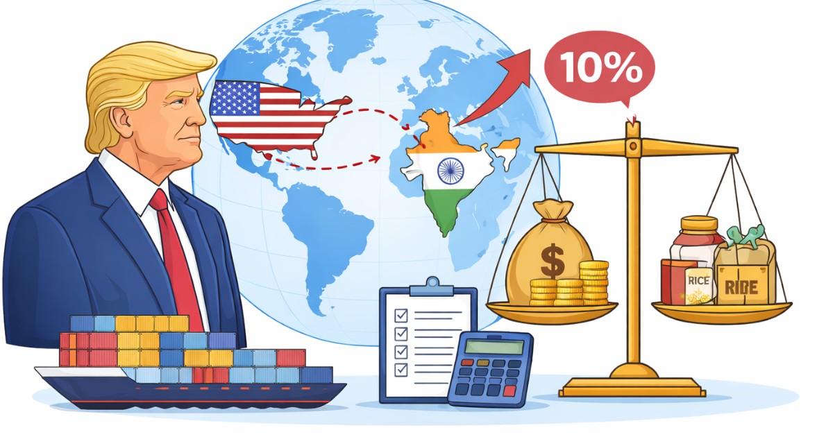 US 10% global tariff announcement