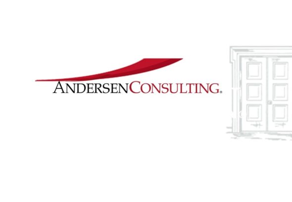 Andersen Consulting Trillium cybersecurity partnership global risk management and digital security concept