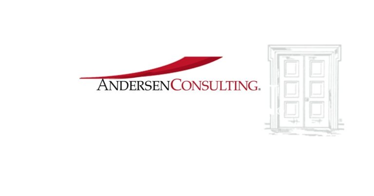 Andersen Consulting Trillium cybersecurity partnership global risk management and digital security concept