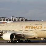 An Emirates airliner sits parked at Los Angeles International Airport (LAX) in Los Angeles, California on March 2. (AFP)