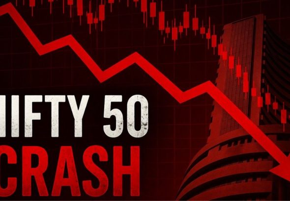 Nifty50 Slips Below 22550