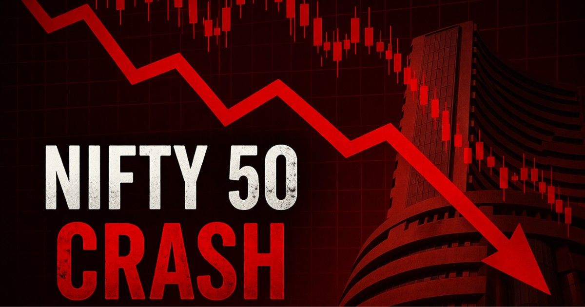 Nifty50 Slips Below 22550