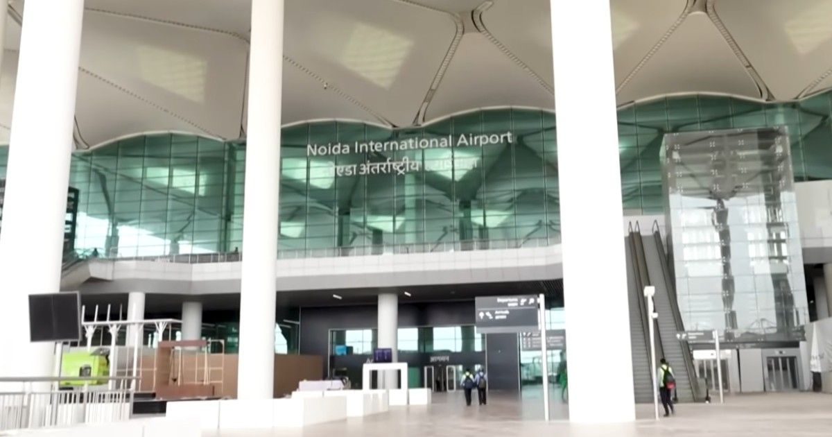 Noida International Airport terminal building