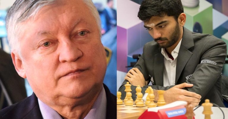 Anatoly Karpov and D Gukesh as controversy erupts over world championship comment