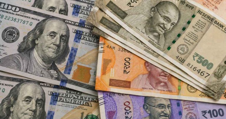 INR vs USD today