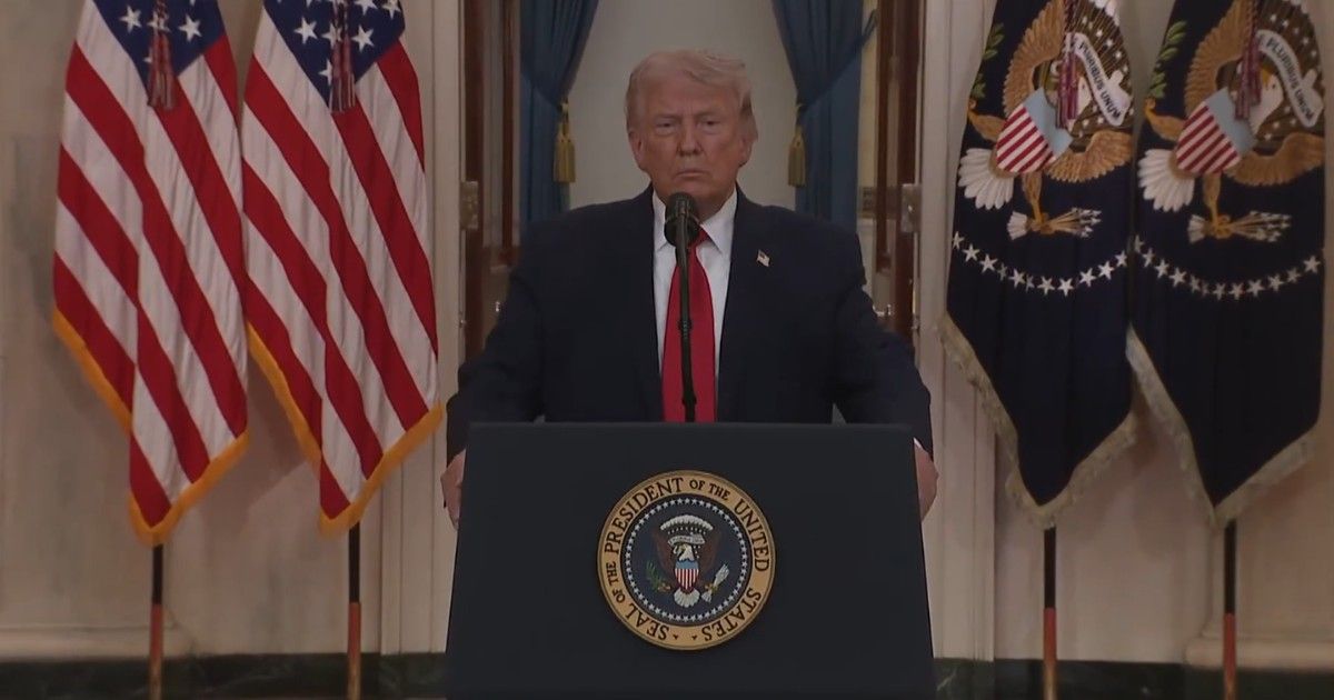 Trump Iran speech transcript