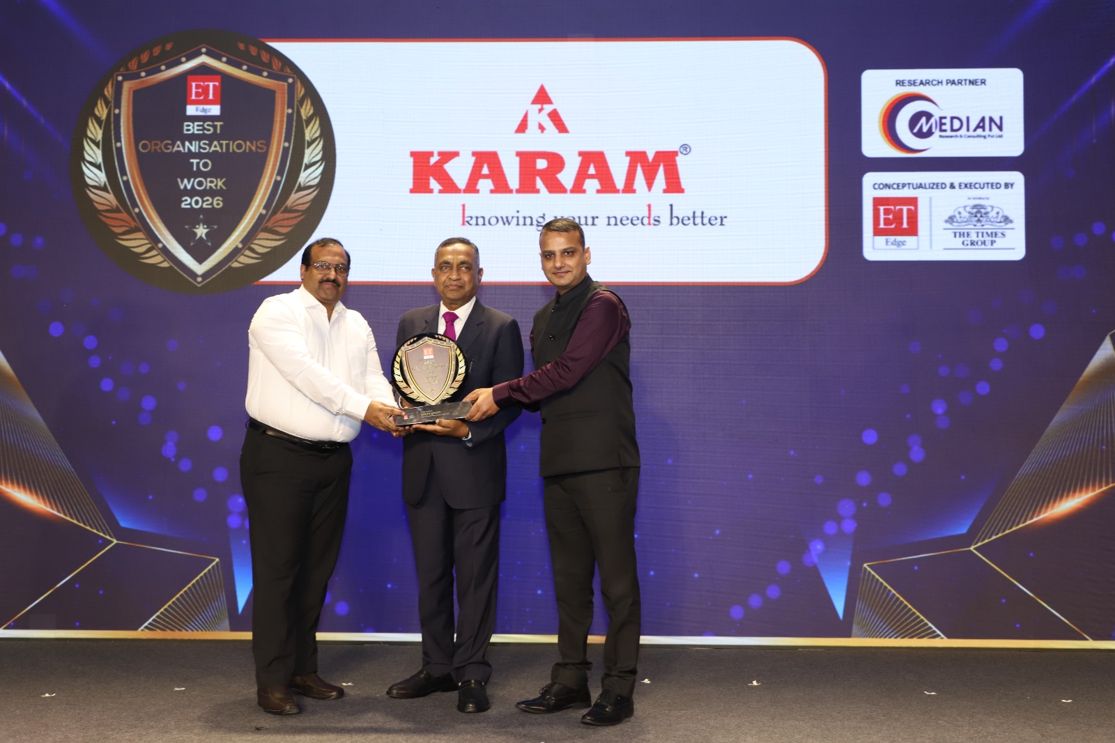 KARAM Safety honoured with the ET Edge Best Organisation to Work 2026 award in the Manufacturing & Industrial category